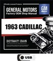 1963 Cadillac CD-ROM Shop Manual & Parts Book 