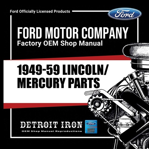 1949-1959 Lincoln Mercury CD-ROM  Parts Books