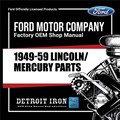 1949-1959 Lincoln Mercury CD-ROM  Parts Books