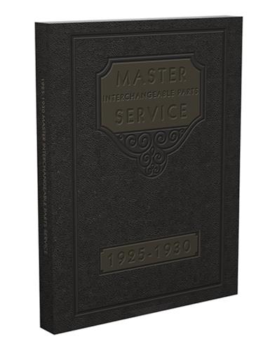 1925-1930 Master Parts Interchange Manual