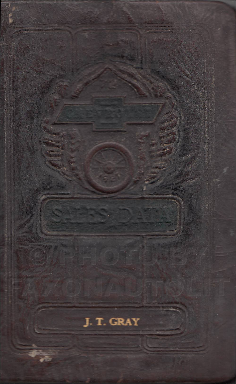 1927 Chevrolet Car & Truck Data Book Original