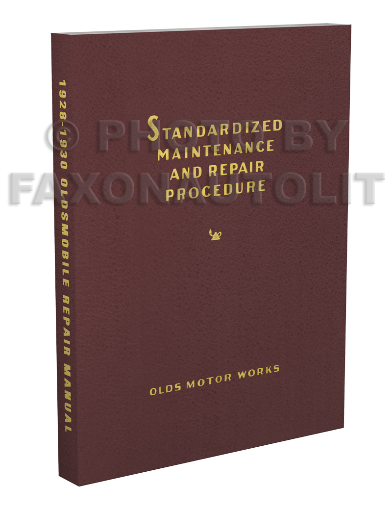 1933 Oldsmobile Repair Manual Reprint