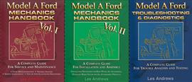 1928-1931 Ford Model A Mechanic's Handbooks and Troubleshooting & Diagnostics 3 book set