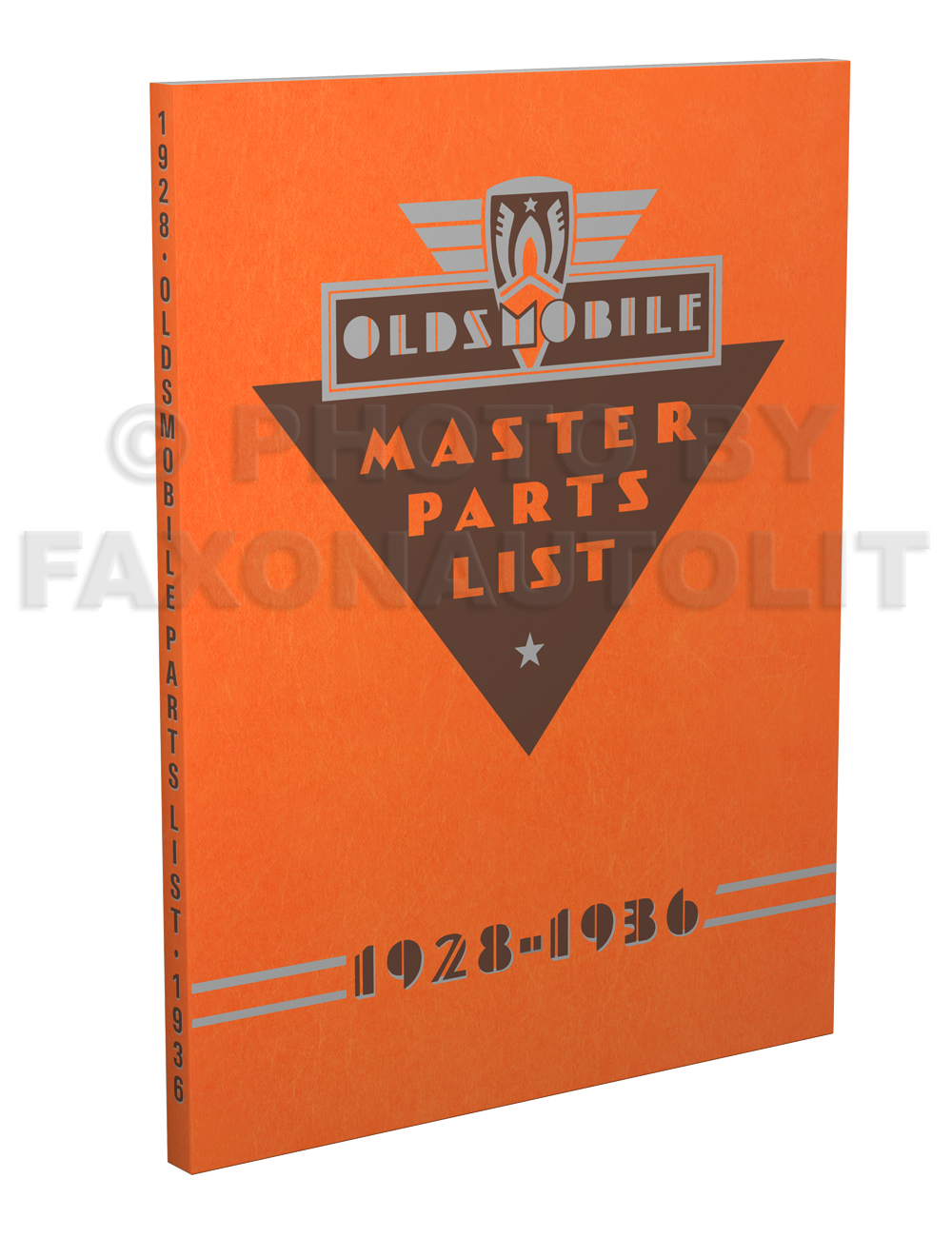 1928-1936 Oldsmobile Master Parts Book Reprint