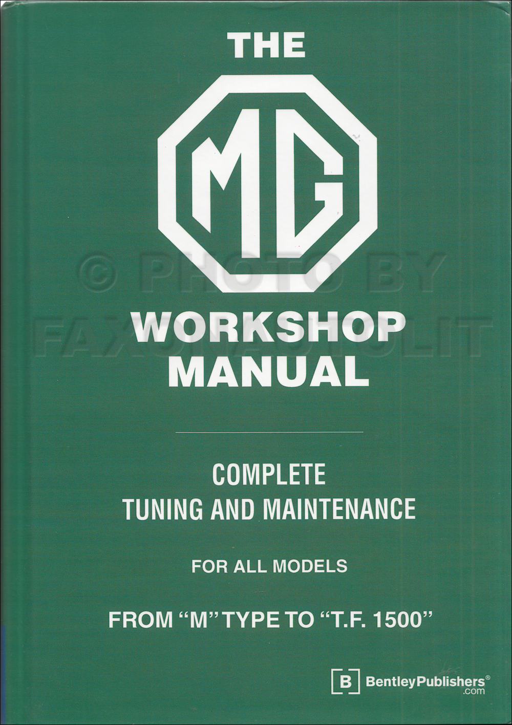 1929-1955 MG Bentley Repair Manual