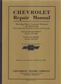 1929-1930 Chevrolet Shop Manual Reprint Car & Truck