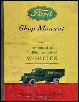 1939-1946 Ford and Mercury Shop and Overhaul Manual Original Car Pickup Truck