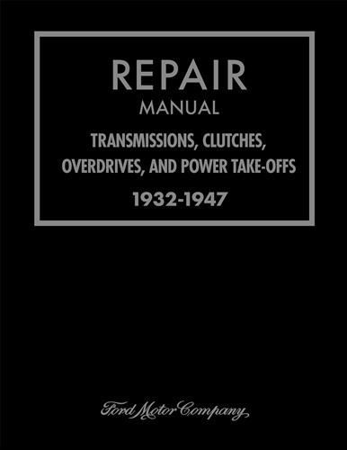 1933-1947 FoMoCo Generator and Starter Repair Manual Reprint