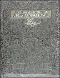 1932 LaSalle and Cadillac Shop Manual Original