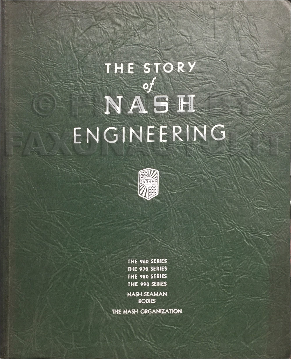 1932 Nash Engineering Dealer Album Original