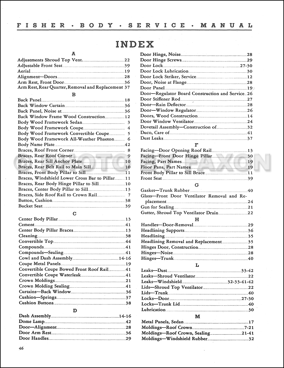 Index Page 1