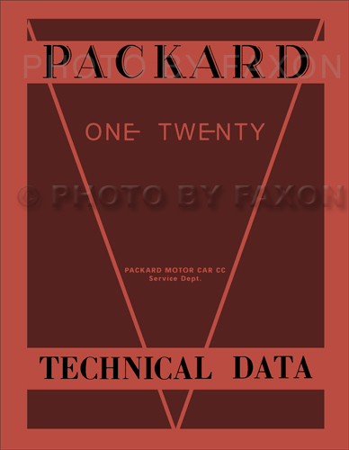 1935-1936 Packard 120 Repair Shop Manual Reprint with Body One-Twenty