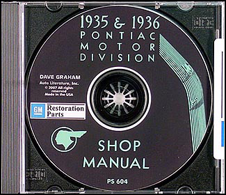 1935-1936 Pontiac CD-ROM Shop Manual 