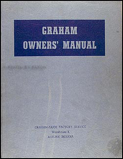 1935-1939 Graham Repair Manual Original 
