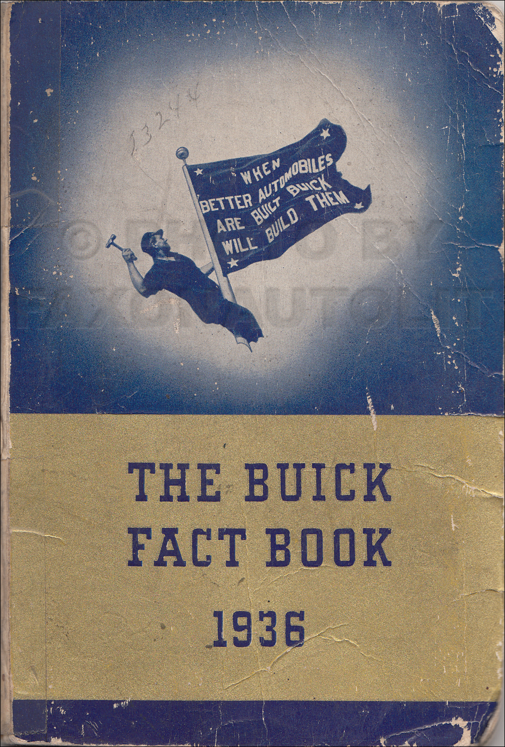 1936 Buick Facts Book Original