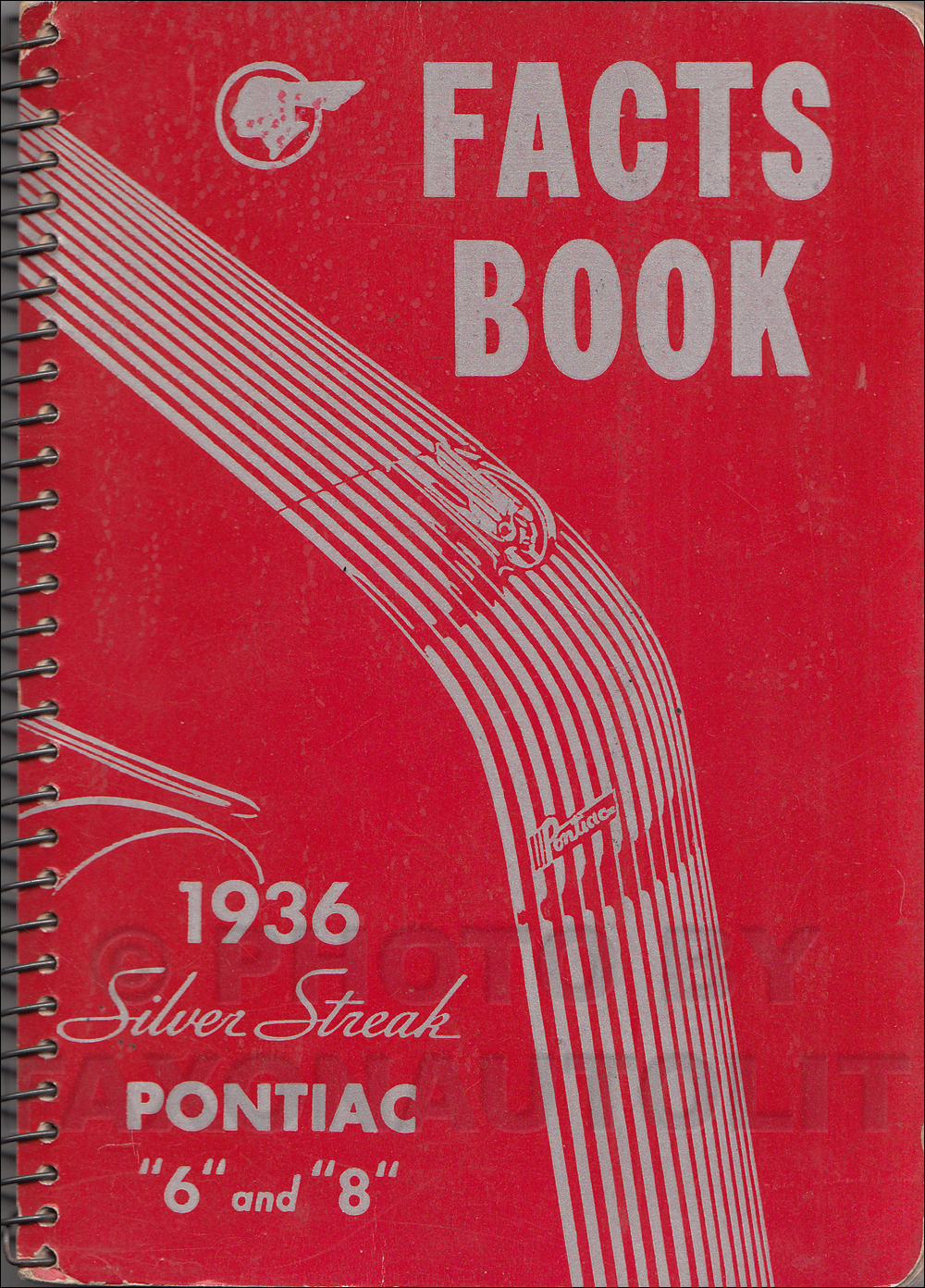 1936 Pontiac Facts Book Dealer Album Original