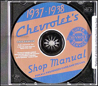 thumbnail image 2 of 1937 Chevrolet Car & Truck Service Repair Manual – Reproduction, GM Authorized, 37 Chevy Shop Book 2 of 2
