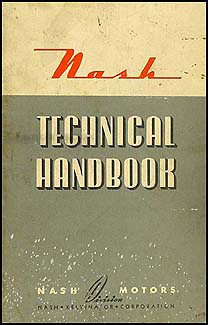 1937-1942 Nash Specs & Wiring Diagrams Technical Handbook Original