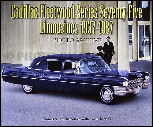 1937-1987 Cadillac Fleetwood 75 Limousine Photo Archive