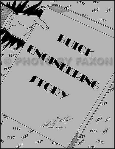 1937 Buick Engineering Features Manual Reprint
