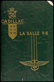 1937 Cadillac and Lasalle Data Book Original
