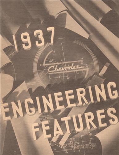 1937 Chevrolet Car and Truck Engineering Features Manual Reprint
