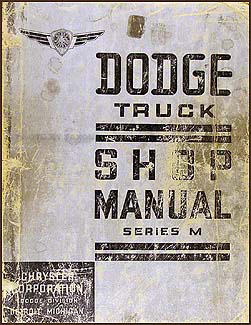 1937 Dodge Truck Shop Manual Original 