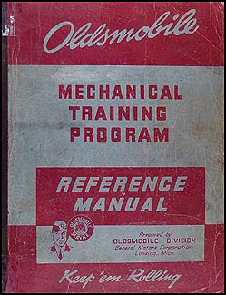 1938-1942 Oldsmobile Mechanical Training Progrm Reference Manual Orig.