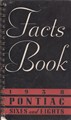 1938 Pontiac Facts Book Dealer Album Original