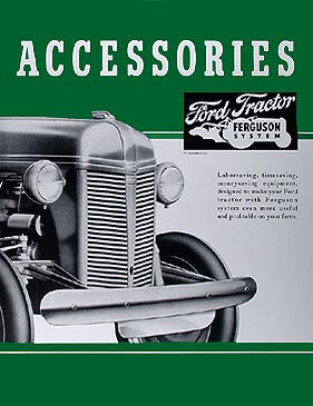 1939-1947 Ford 2N & 9N Tractor Reprint Accessory Brochure Set