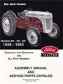1939-1952 Ford 2N, 8N, 9N Illustrated Assembly & Parts Manual Reprint