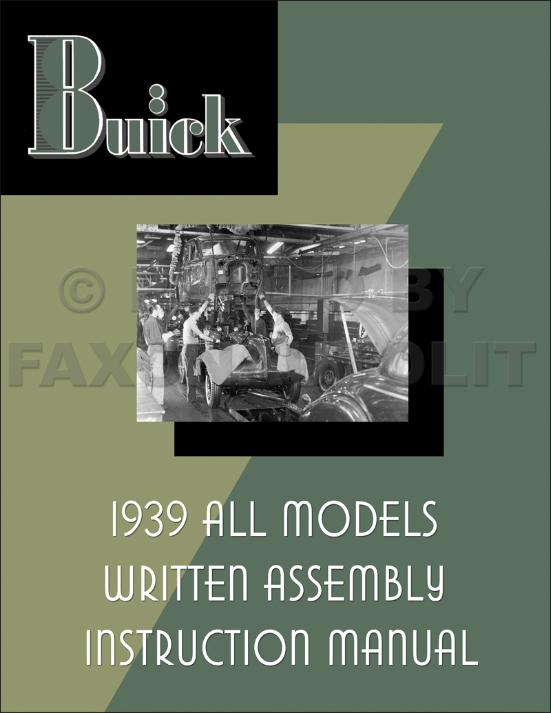 thumbnail image 2 of 1938 Buick Shop Manual - Detroit Iron Service/Repair Manual, Paper, New 2 of 6