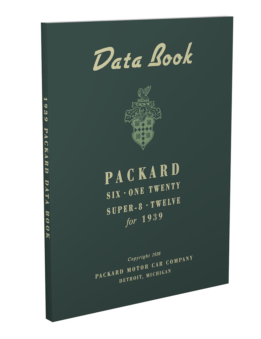 1939 Packard Data Book Reprint