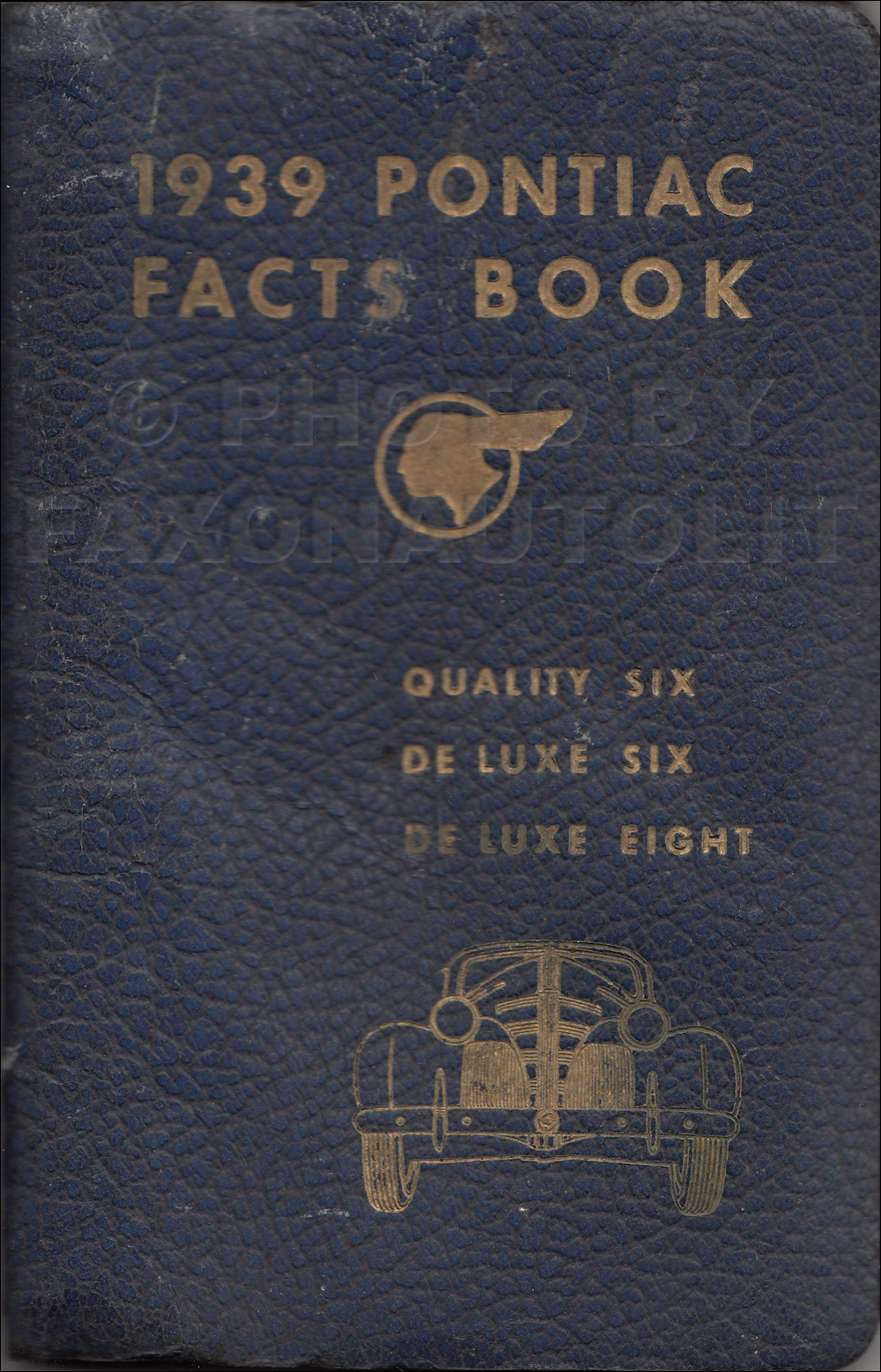 1939 Pontiac Facts Book Dealer Album Original