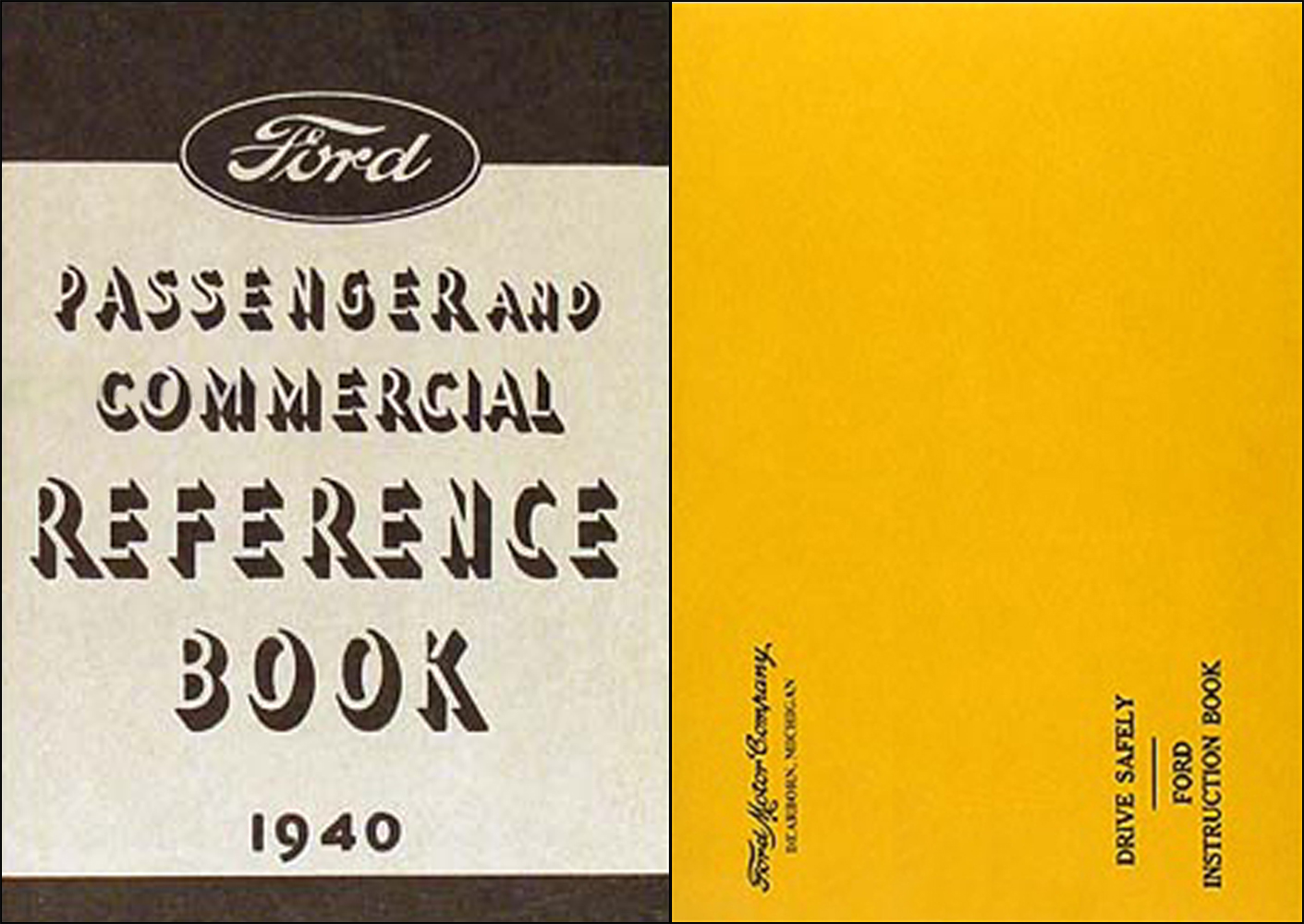 1940 Ford Car & Pickup Owner's Manual Reprint