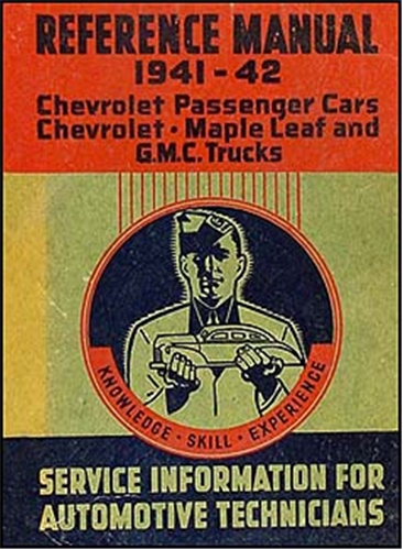 1941-1942 Chevrolet, GMC, & Maple Leaf CANADIAN Shop Manual Original