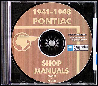 1941-1948 Pontiac CD-ROM Shop Manuals All Models
