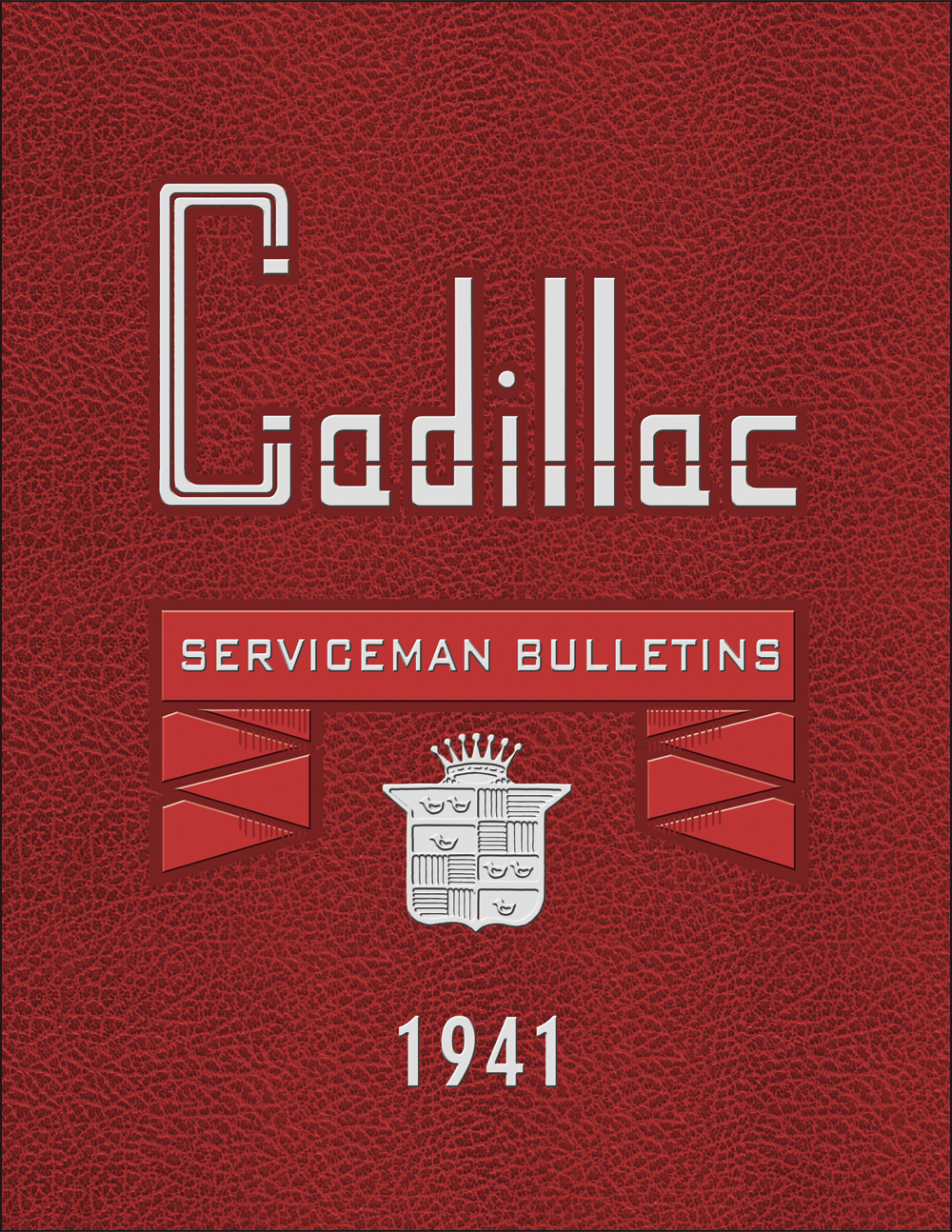 1941 Cadillac Service Shop Repair Manual Book Engine Drivetrain Electrical Guide 