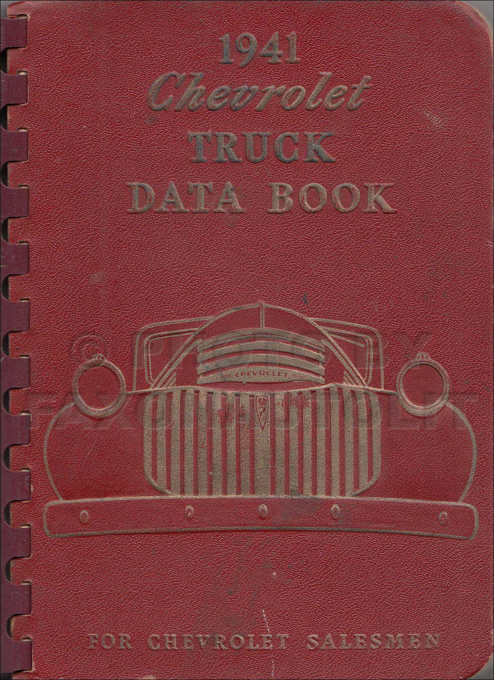 1941 Chevrolet Pickup & Truck Data Book Original Chevy