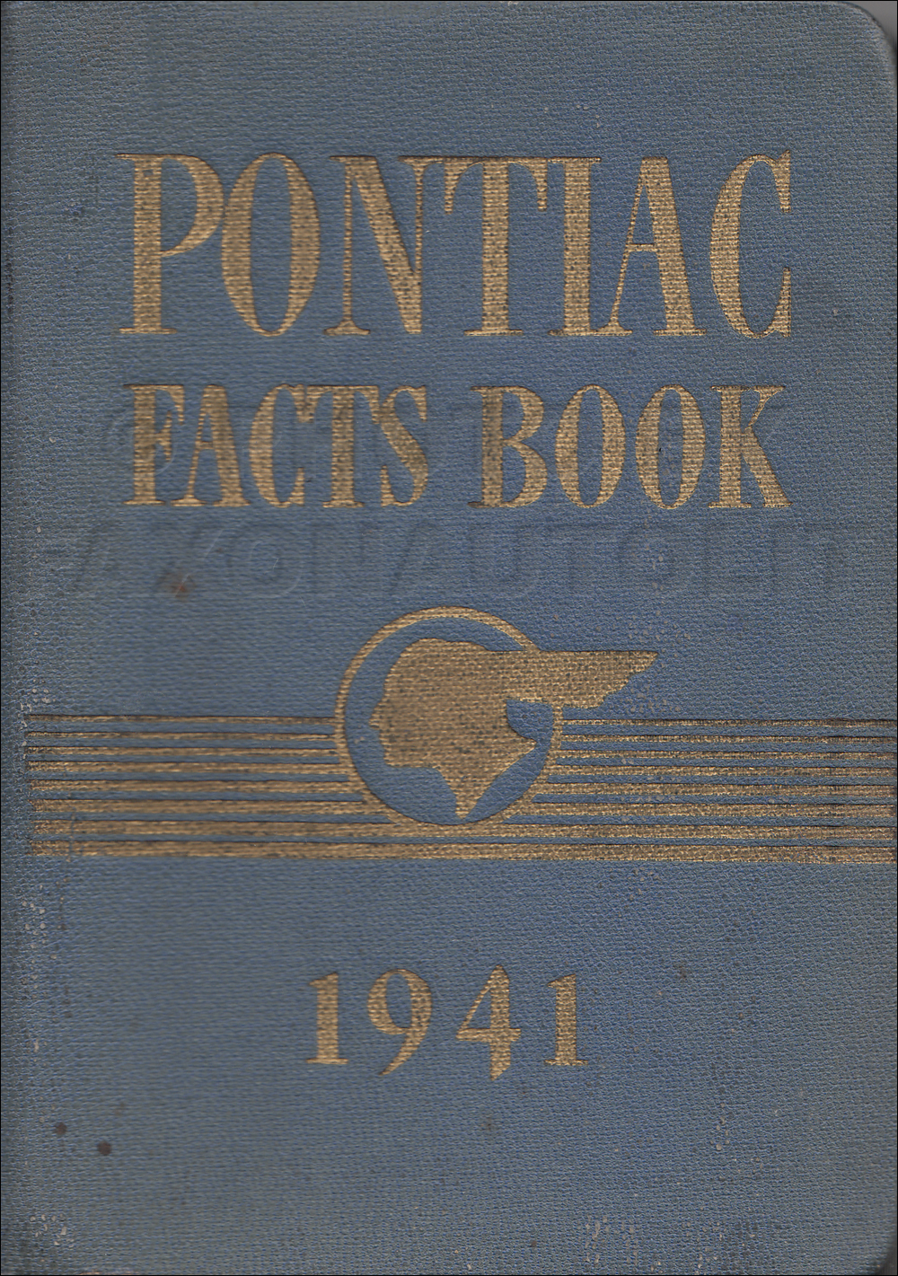 1941 Pontiac Facts Book Original