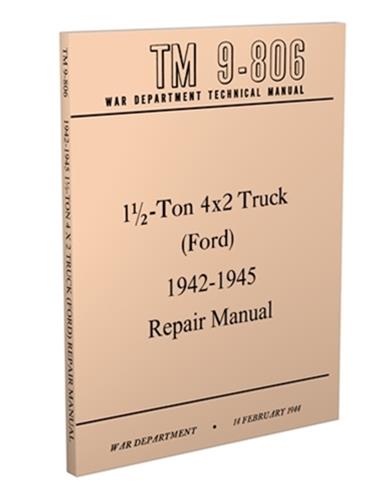 1941-1945 Willys MB & Ford GPW Military Jeep Repair Manual Reprint 