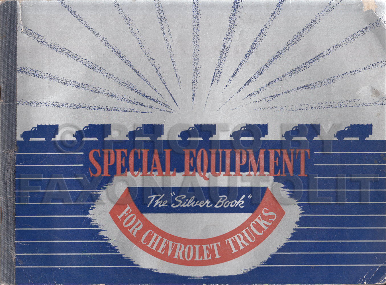 1942-1946 Chevrolet Truck Silever Book Special Equipment Dealer Album
