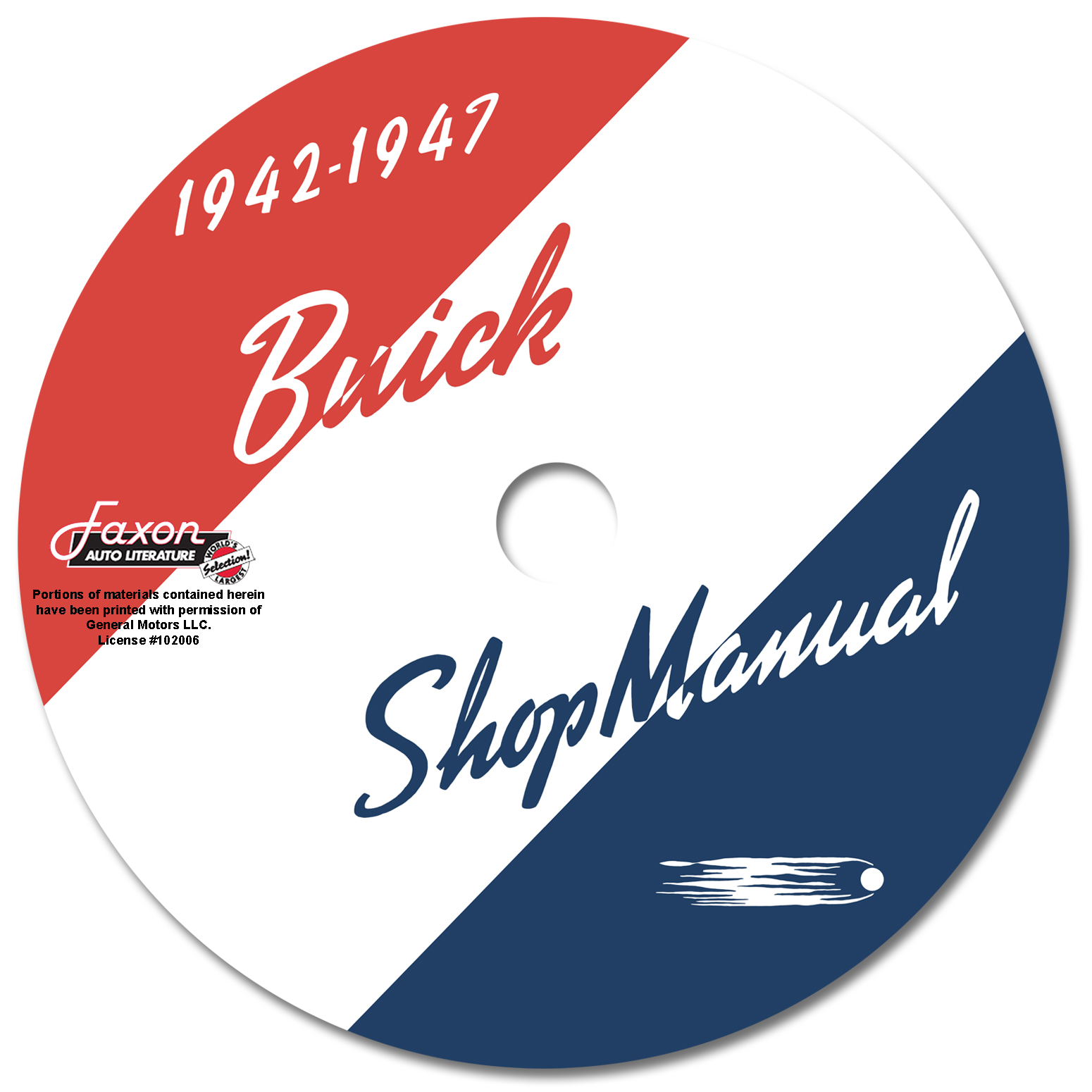 1942-1947 Buick CD-ROM Repair Manual for all models 