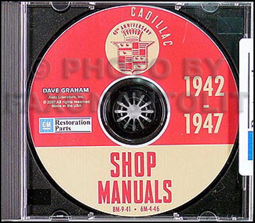 1942-1946-1947 Cadillac CD Shop Manuals 