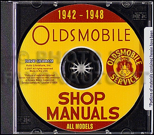 1942-1948 Oldsmobile CD Shop Manual 