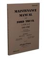 1941-1948 Ford 1/2-Ton 4x2 Pickup Truck Shop Manual Reprint 2GC 21GC TM-10-1437