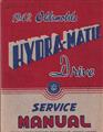 1942 Oldsmobile Hydra-Matic Transmission Canadian Repair Shop Manual Original