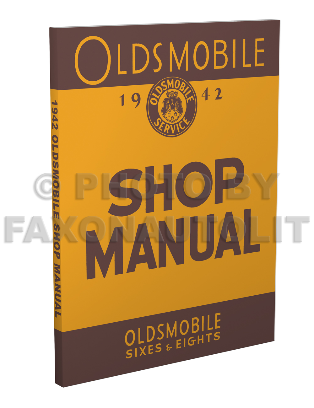 1942 Oldsmobile Repair Manual Original 8 1/2 x 11"