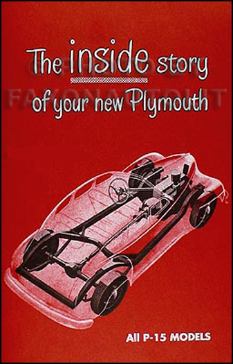 1946-1947-1948 Plymouth Owner's Manual Reprint