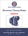 1946-1949 Packard Carburetor Service Training Manual Reprint